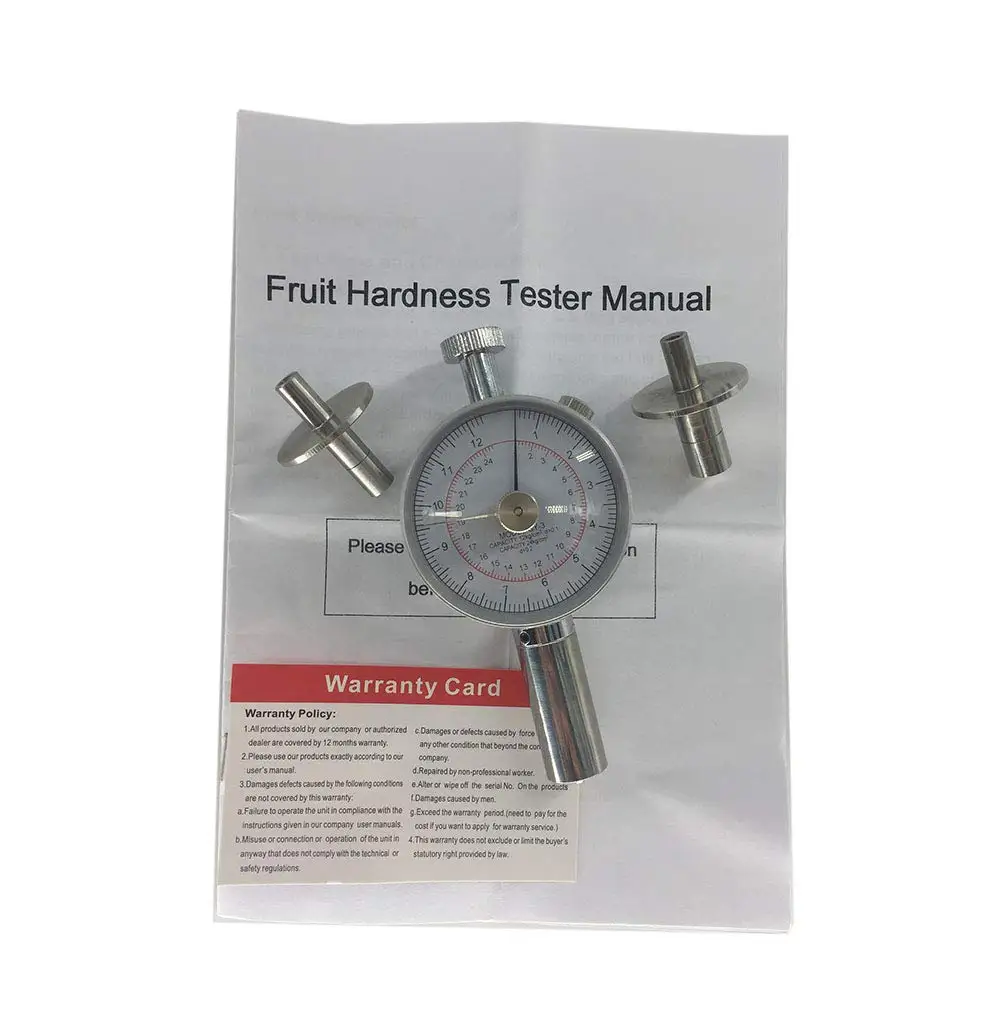 Аналоговый фруктовый пенетрометр склерометр измеритель твердости с глубина