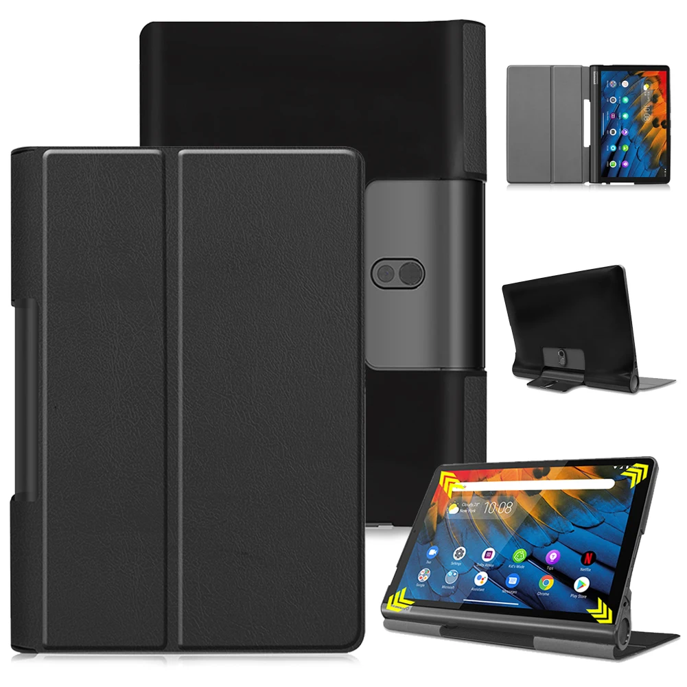 Чехол для lenovo Yoga Smart Tab YT-X705 10," чехол для планшета кожаный флип-чехол для lenovo Yoga Tab 5 YT-X705F защитный чехол