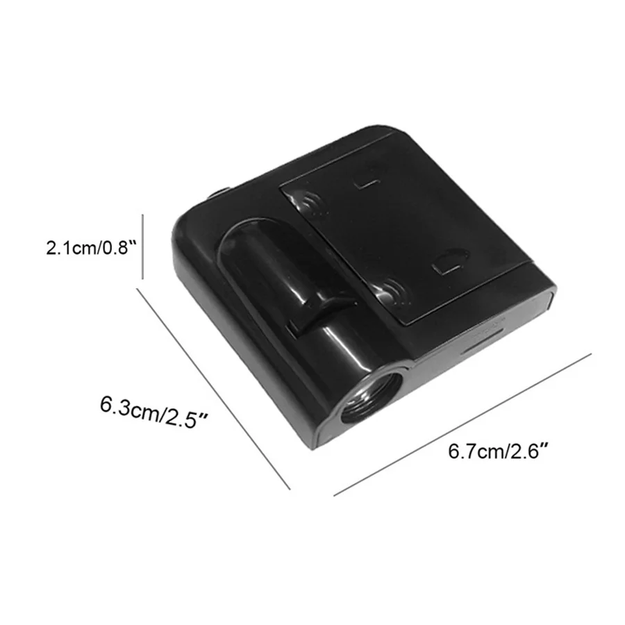 

VEHICAR Car Welcome Light 2PCS Auto Warning Light for Peugeot Wireless Laser Projector Ghost Shadow Door Lights