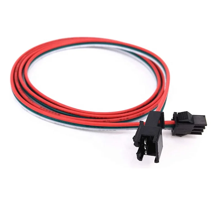 5 шт. 1 м 2 3Pin 4pin Удлинительный кабель 22AWG JST SM штепсельная вилка стандарта кабеля |