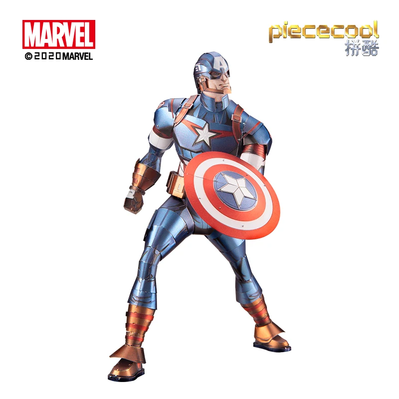 

Piece cool 3D Metal Puzzle Shield warrior model KITS Assemble Jigsaw Puzzle DIY Gift Toys For Children