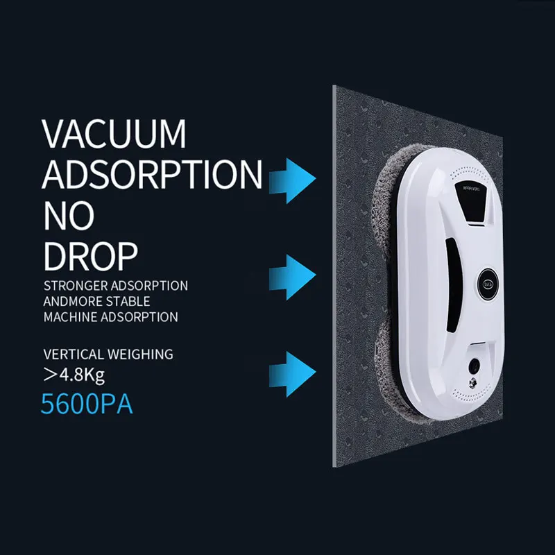 Умный ультратонкий робот для мойки окон пылесос с дистанционным управлением