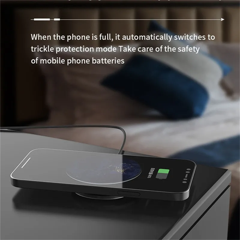 

Magnetic Wireless Charger For iPhone 12 Pro Max mini USB C Wireless Charger Wireless QI Charging For Samsung Xiaomi