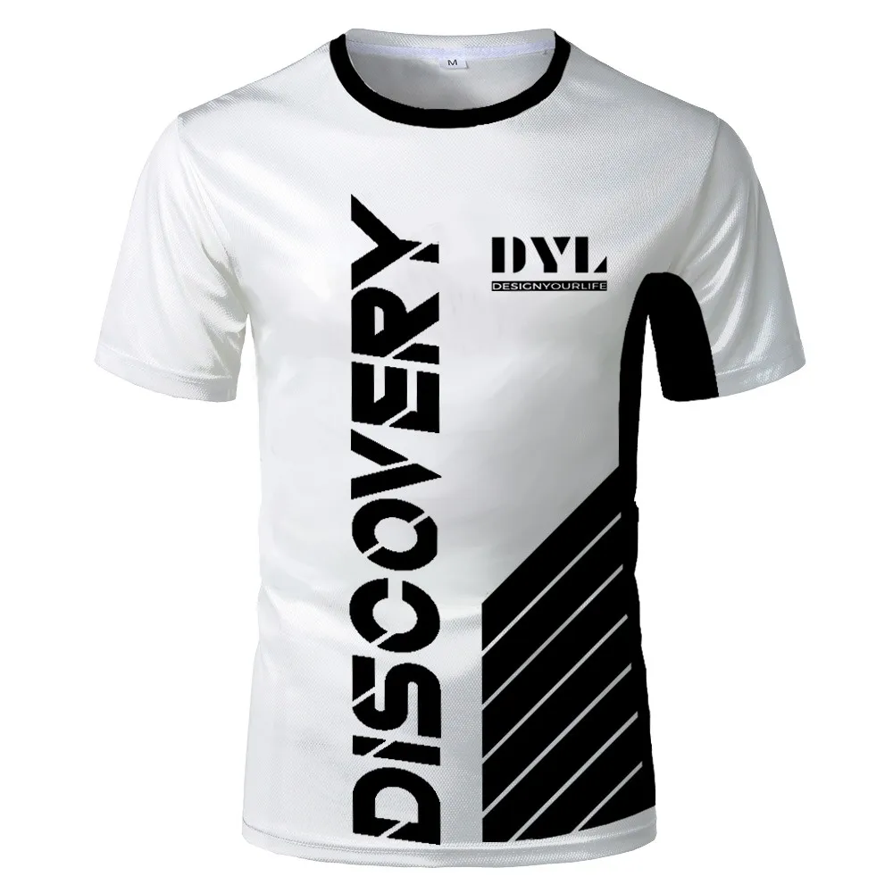 

2021 Summer Hot Sale 3D Digital Motorsport Fashion Short-Sleeved New Creative Couple Same Style Casual Sports T-Shirt