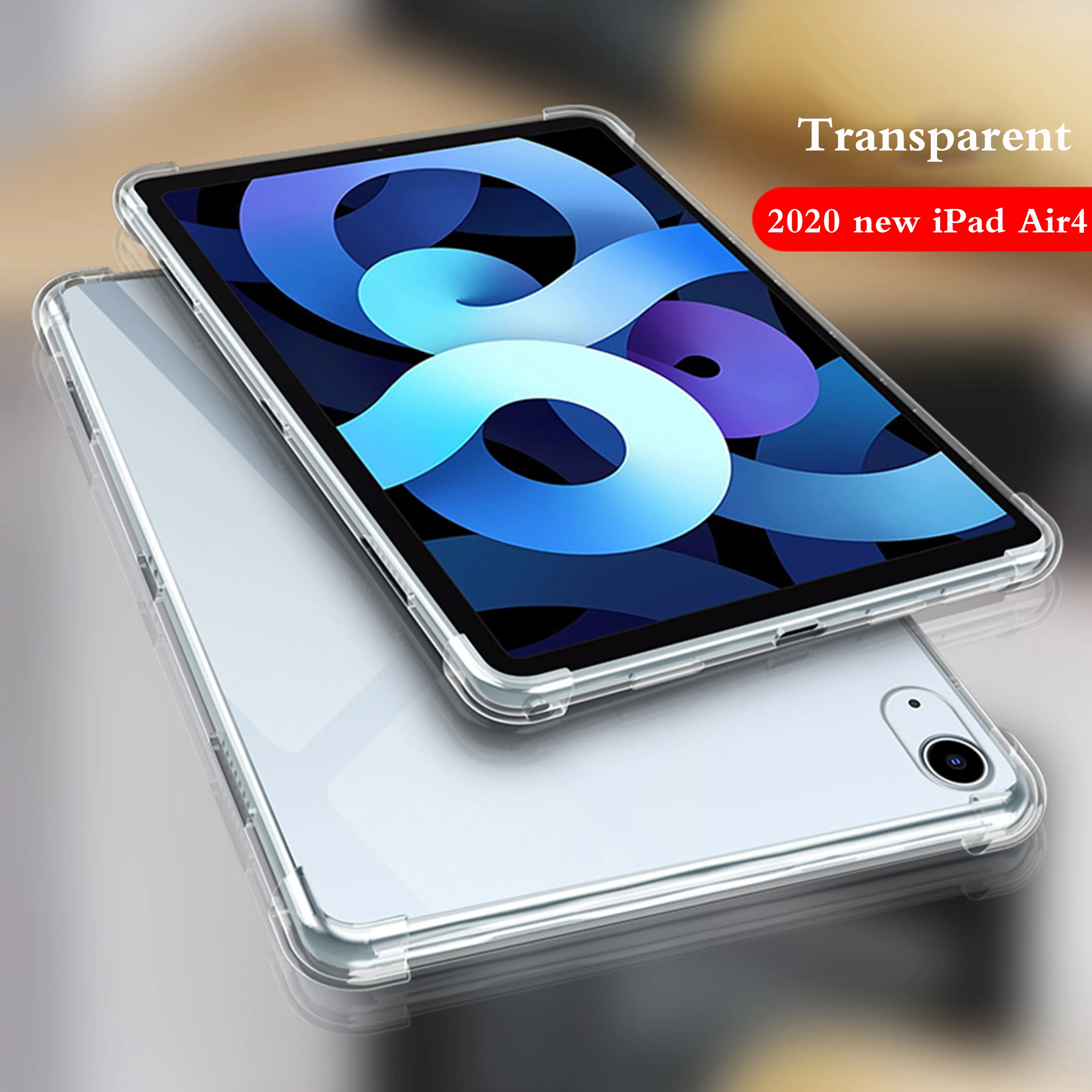 

Tablet Case For 2020 4th generation Apple ipad Air4 10.9" Drop Resistance Soft Cover For A2324 A2072 iPad Air 4 10.9'' bag Shell