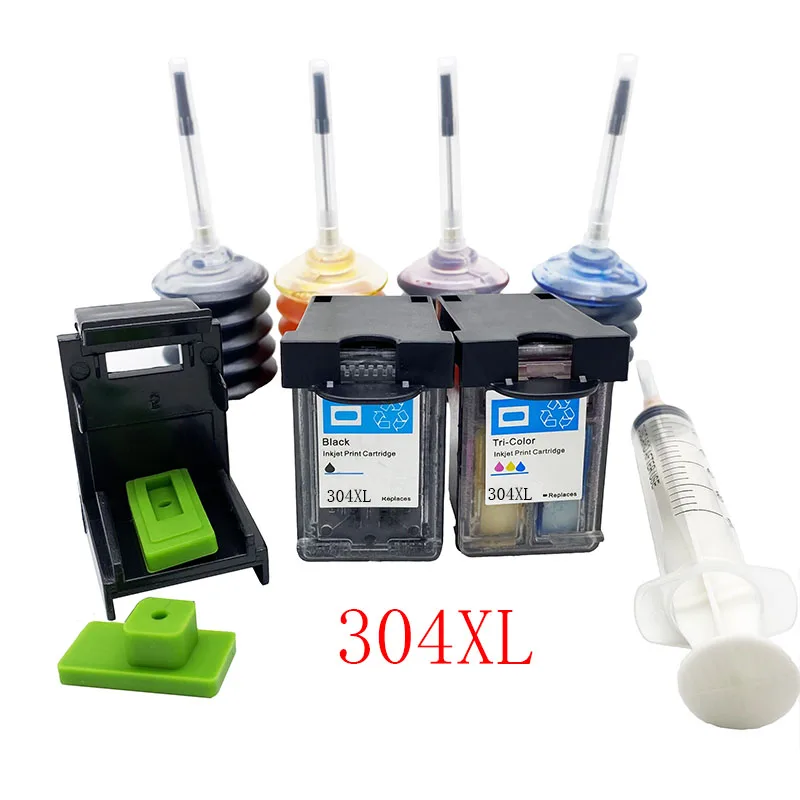 

Einkshop для HP 304 XL HP 304 чернильный картридж Замена для hp с чернилами HP deskjet 2620 2630 2632 3720 3730 envy 5030 5020 5010 5032 принтер