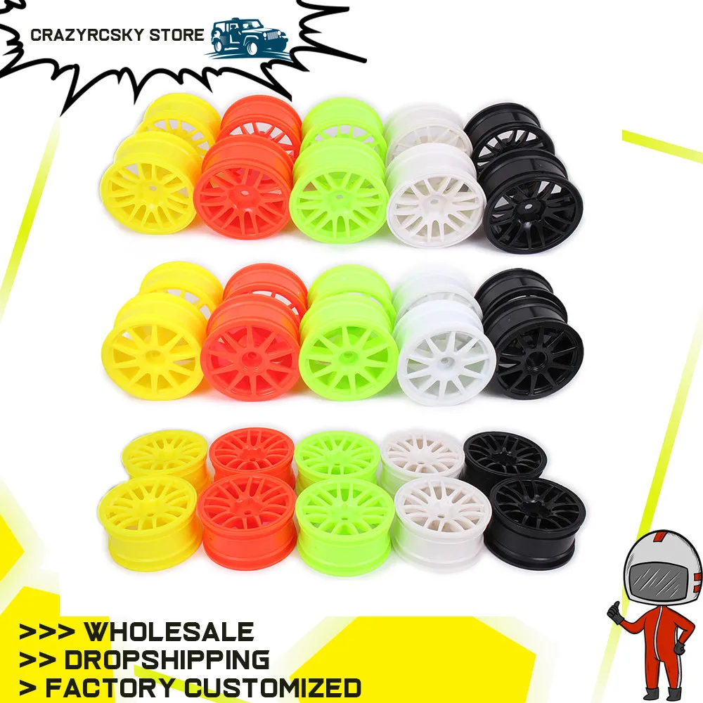 2/4 шт. радиоуправляемая шина и колесный обод для радиоуправляемого автомобиля 1/10