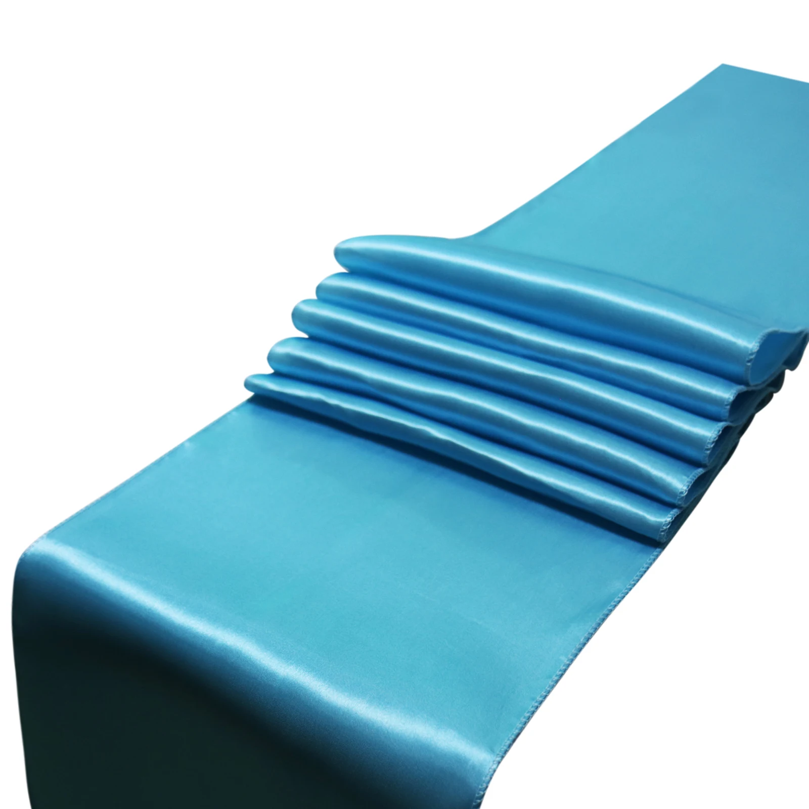 Опт/Бесплатная доставка 10 шт. 30х275см королевские синие атласные настольные