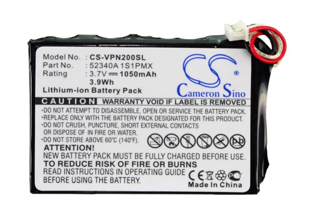 

Cameron Sino 1050mAh Battery for VDO Dayton MS2000, MS2100, 52340A 1S1PMX