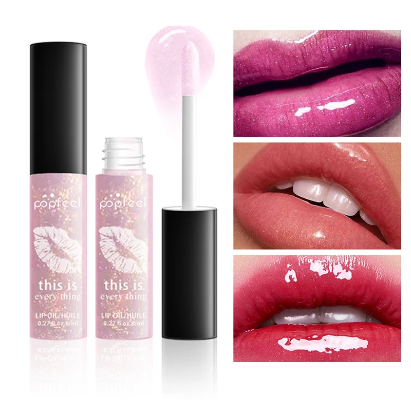 Стойкая жемчужная поляризационная прозрачная и увлажняющая водостойкая Помада