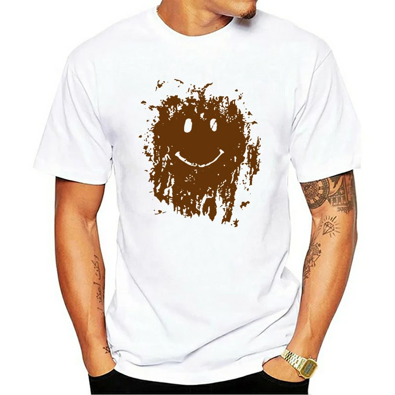 

Unisex Forrest Muddy Smile T-Shirt St Happens Shirt Cotton Mens T Shirts