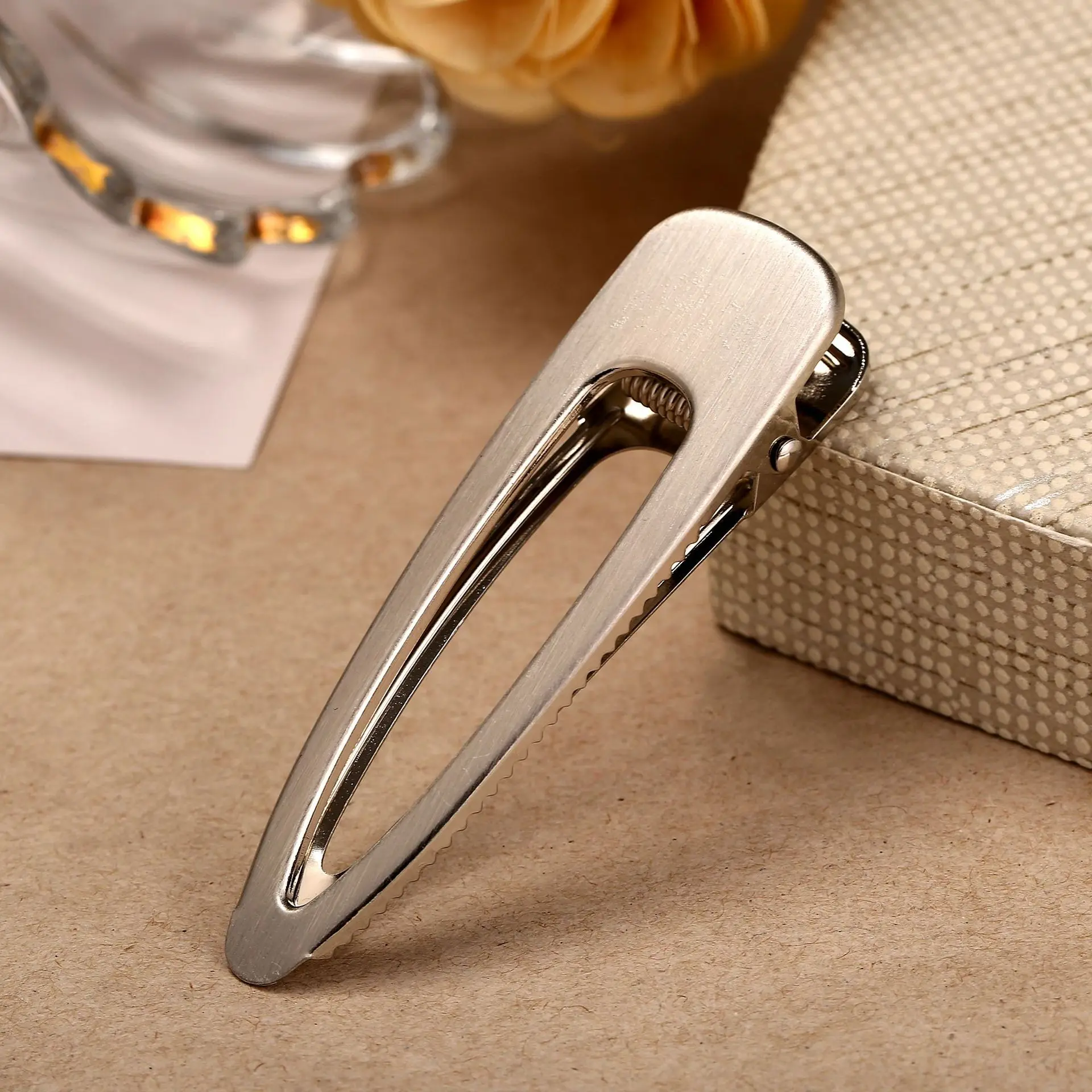 Геометрические заколки серебряные для волос зажимы головные уборы женщин