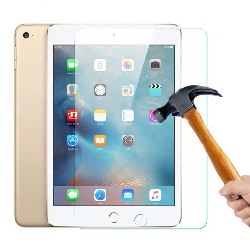 Пленка из закаленного стекла для iPad Air 1 2 2013 2014 9 7 полное покрытие Защита экрана Apple