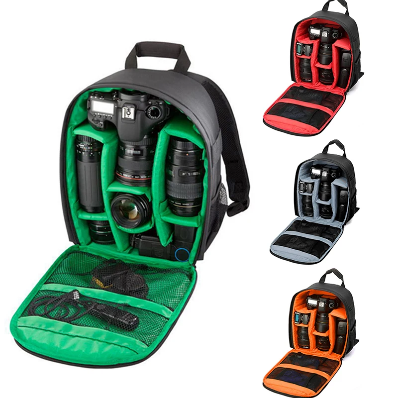 Многофункциональный водонепроницаемый рюкзак для камеры DSLR Canon Nikon sony camera s Tripod