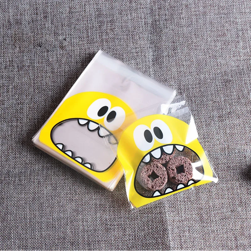 50Pcs Plastic Bags Thank you Cookie&ampCandy Bag Self-Adhesive For Wedding Birthday Party Gift Biscuit Baking opp Packaging | Дом и сад