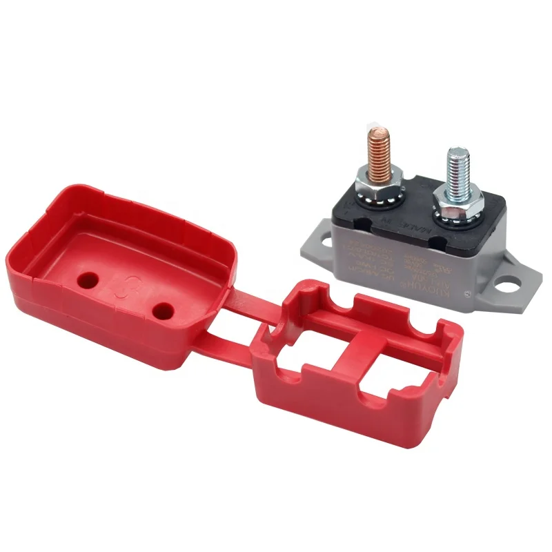 

12V DC Auto Reset Circuit Breaker 40A 45A 50A Auto Reset For Truck Car Bus Marine Truck Trailer Solar