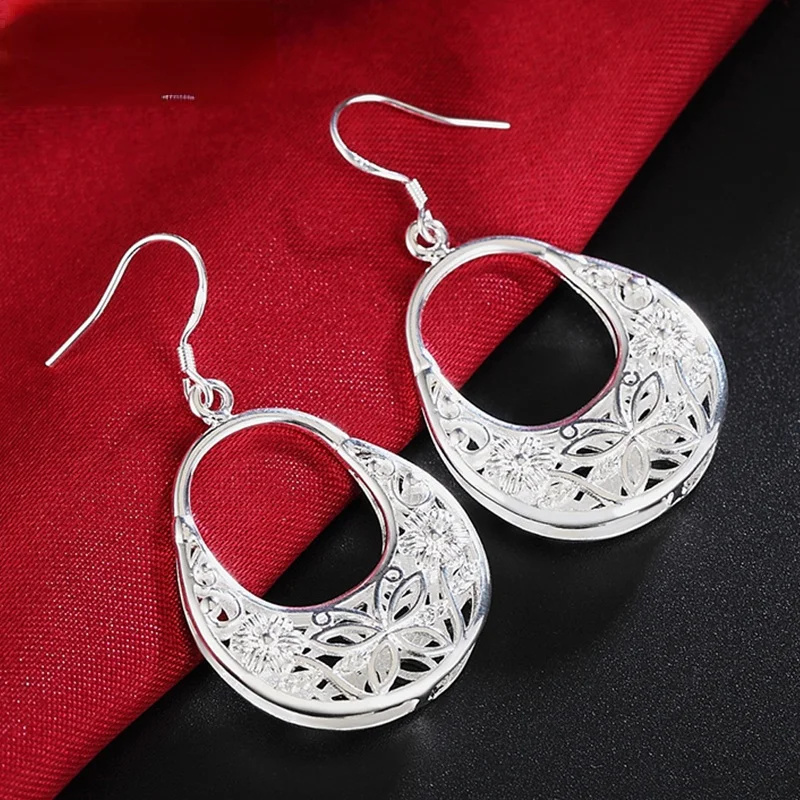 

Женские серьги-подвески из серебра 925 пробы, с бабочкой