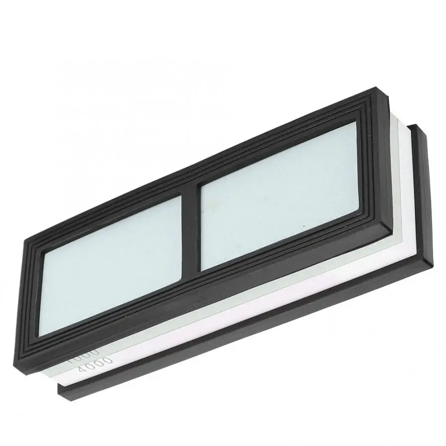 1000/4000 Грит заточка воды камень двойной точильный брус для ножей сплющение