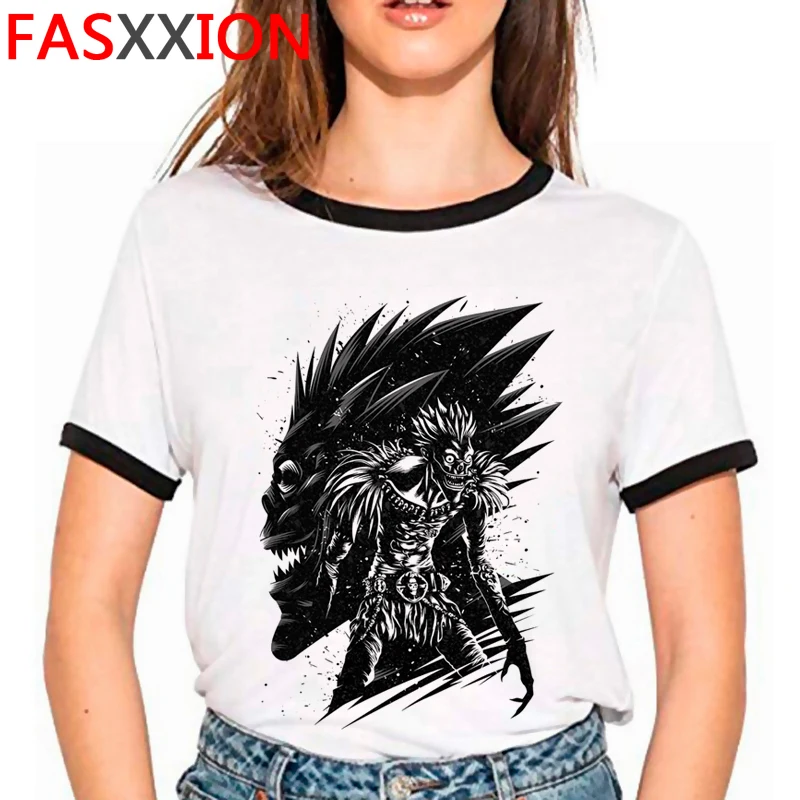 

Футболка с принтом Death Note Shinigami Ryuk, в стиле Харадзюку