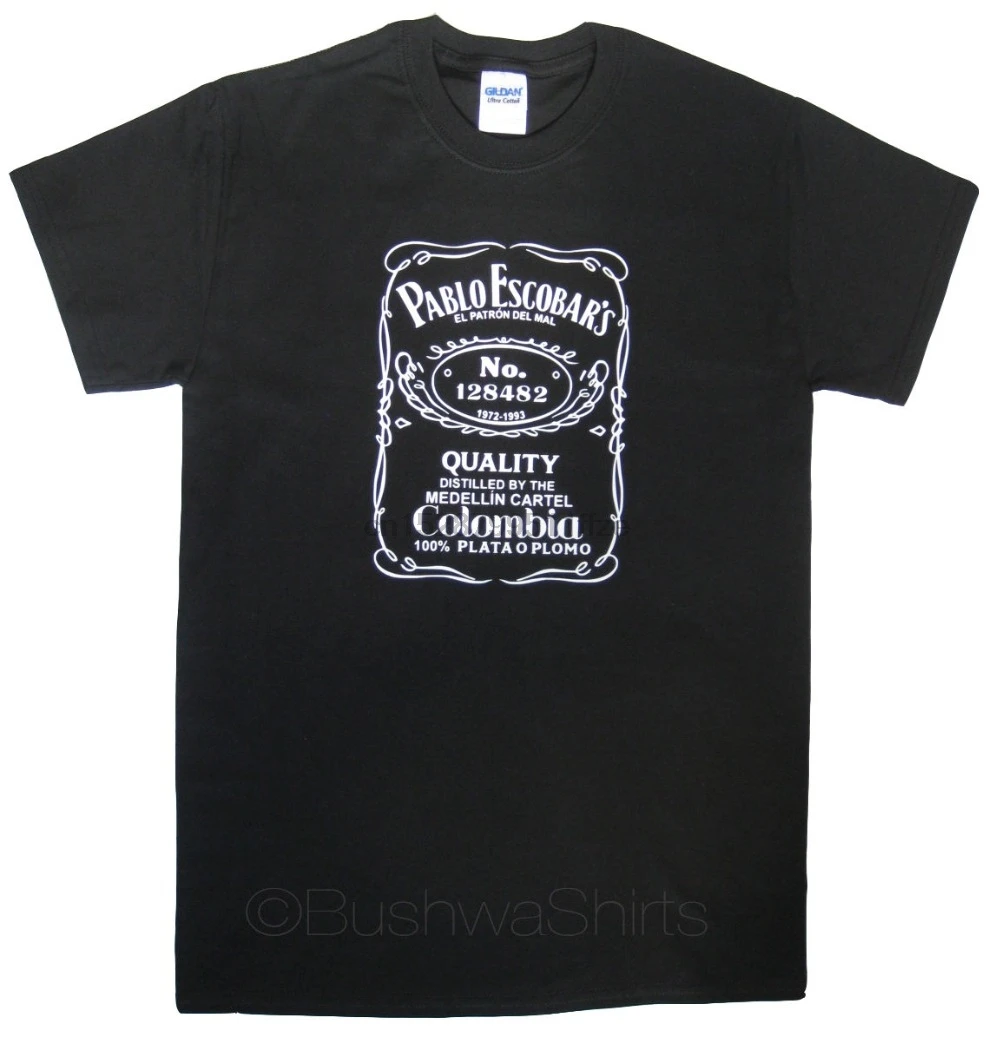 Мужская футболка в стиле ретро популярная Колумбии Pablo Escobar 2019 | одежда