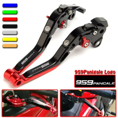 

Motorcycle CNC Accessories Adjustable Folding Extendable Brake Clutch Levers for DUCATI 959 899 1299 1199 Panigale 2016-2020