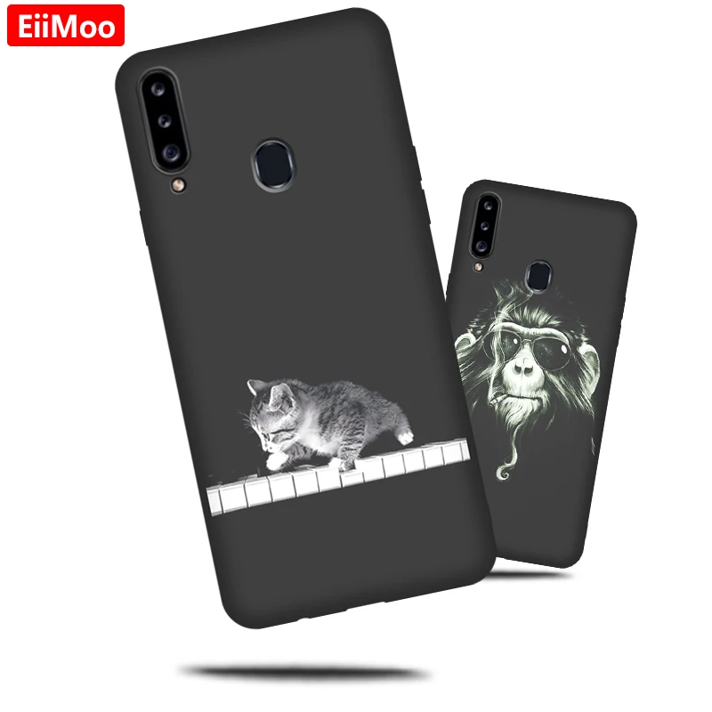 Силиконовый чехол EiiMoo для Samsung Galaxy A20s A20 S A207F A207M задняя крышка чехол|Бамперы| |