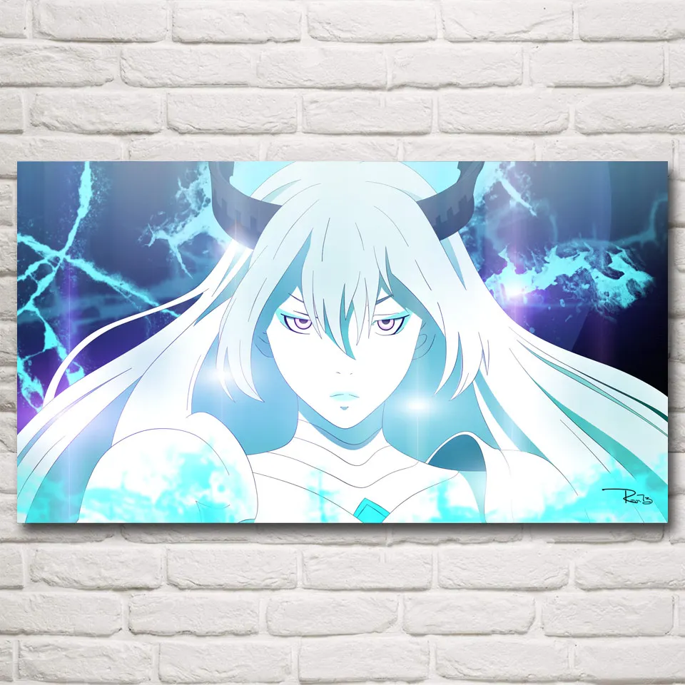 Shingeki No Bahamut Fenrir Аниме игра постеры и принты гостиная настенная живопись шелковая