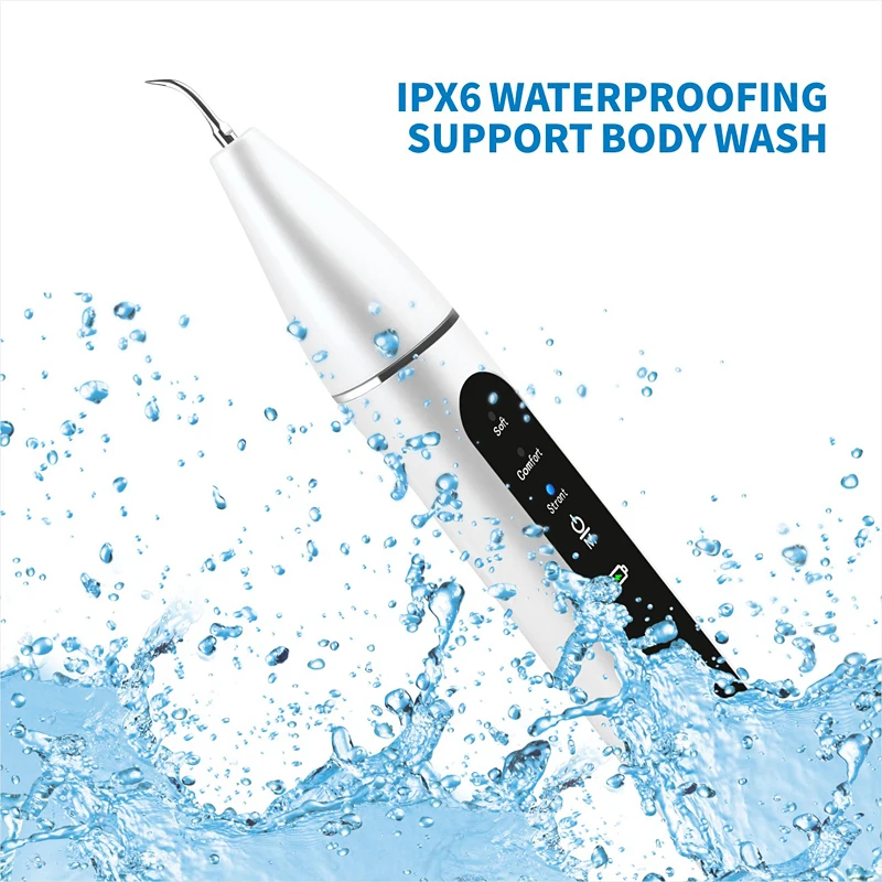 

newgain ultrasonic calculus care sub dental cleaner irrigator irrigates waterpulse teeth whiten jet frechargeable water flosser