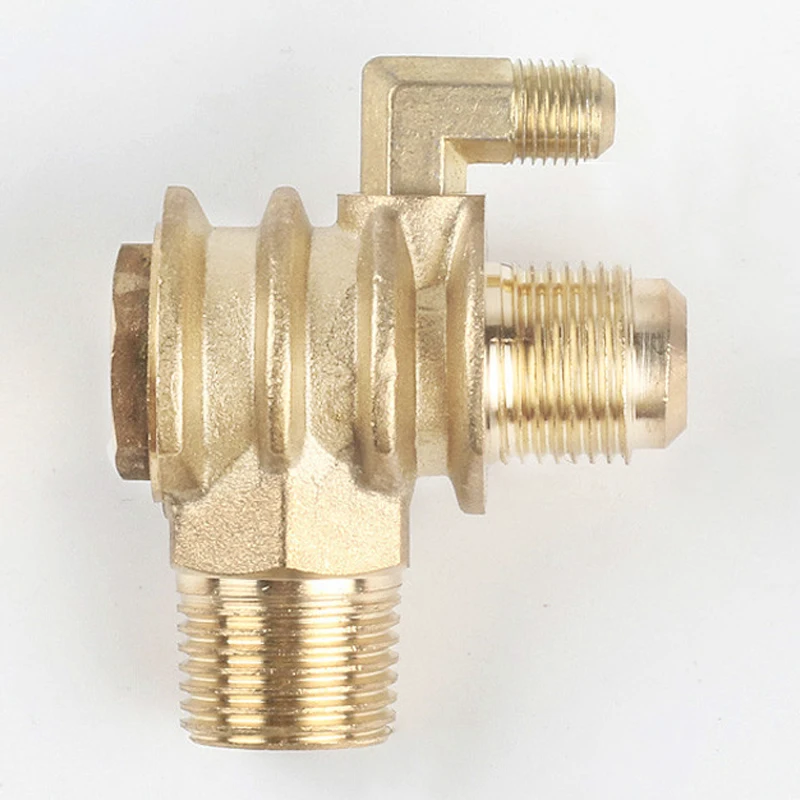 

3-Port Threaded Check Valves Resistance Air Compressor Connectors Replacement