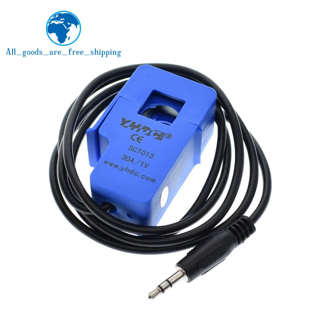 Высокое качество 30A 50A 100A SCT-013-030 SCT-013-050 SCT-013-000 Неинвазивная переменного тока Датчик Разделение сердечника трансформатора тока