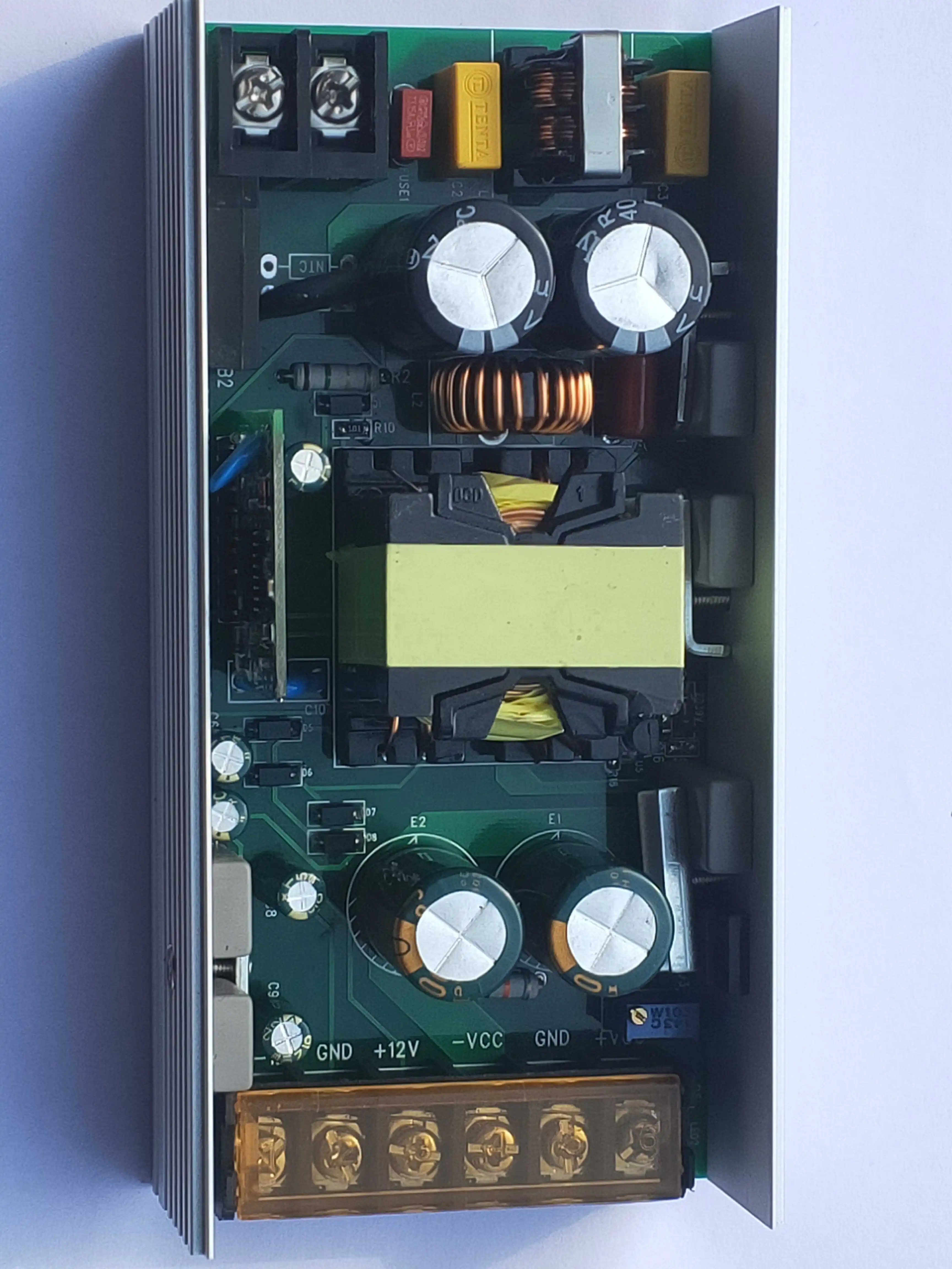 

High efficiency LLC power amplifier audio switching power supply 600W fine-tuning plus-minus36-50V ring cow replacement