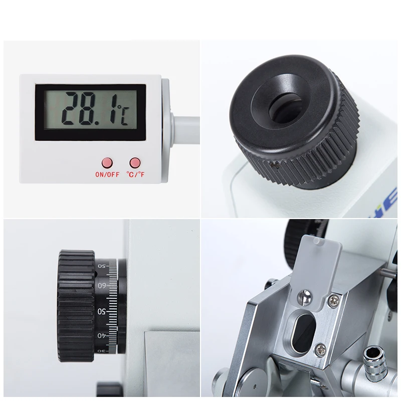 2WAJ Abbe refractometer monochromatic digital brix Laboratory optical equipment | Инструменты