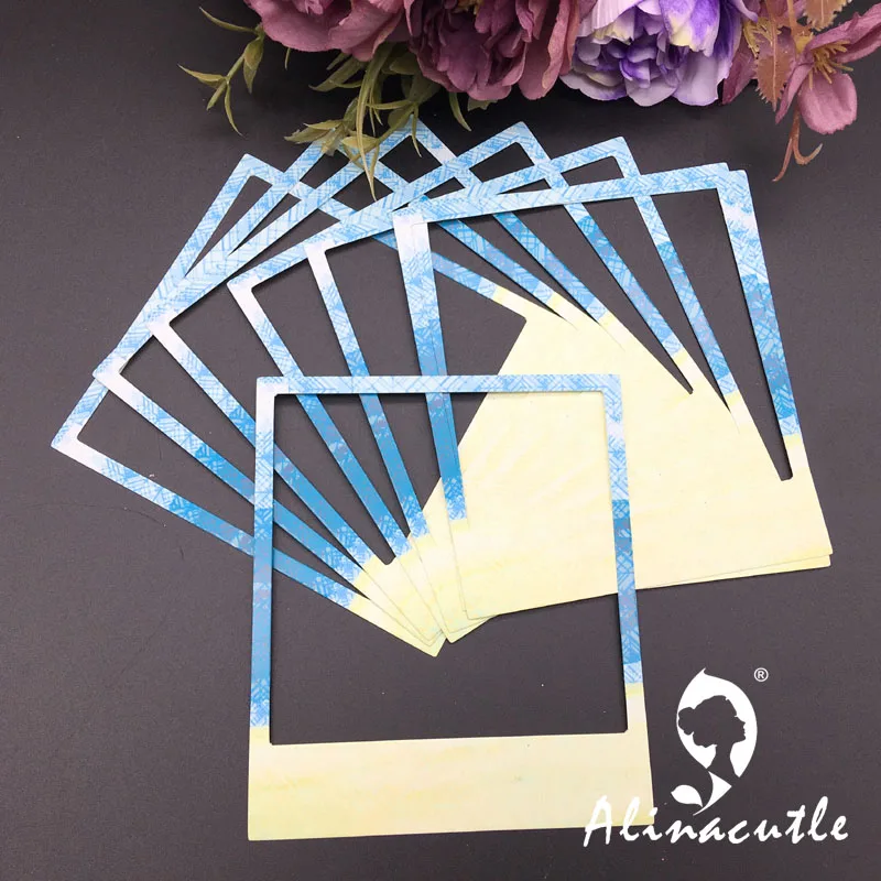 24 шт. бумажная фоторамка для скрапбукинга | Дом и сад