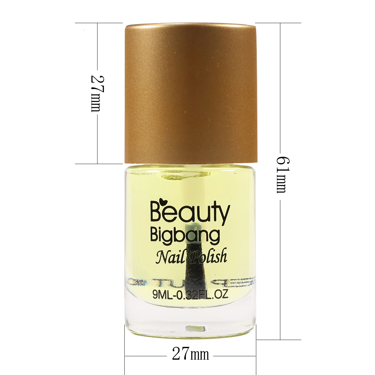 Масло для кутикулы BEAUTYBIGBANG 9 мл|Базовое покрытие ногтей| |