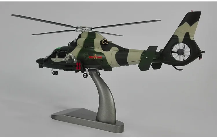 

1:48 Wuzhi 9 Armed Helicopter Aircraft Model Alloy Wuzhi Nine Military Simulation Decoration Gift Aviation Airplane Model Toys