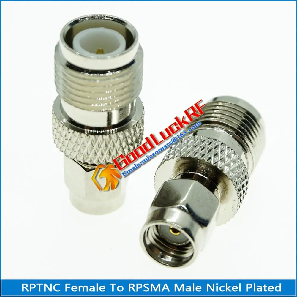 1X шт RP-TNC RPTNC RP TNC Female к RP-SMA RPSMA SMA Male Plug RPTNC-RPSMA никелевые прямые коаксиальный