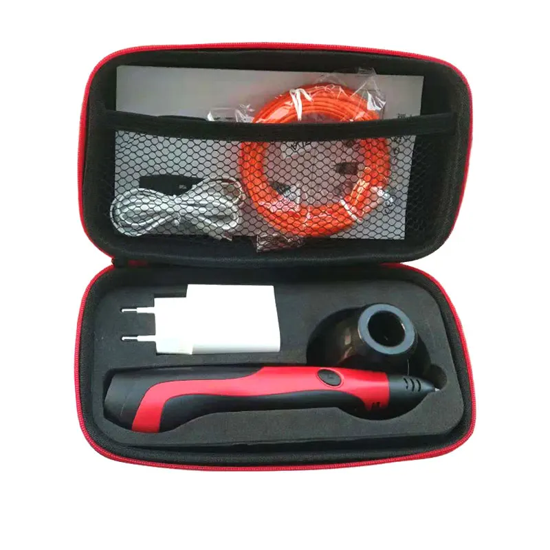 2019 новая версия 3D ручка Объёмный рисунок (3D принт) с PLA/ABS нити USB питания сумка для