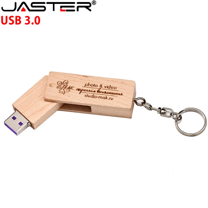 USB 3 0 Usb деревянный квадратный вращающийся флеш накопитель 4 ГБ 8 16 32 64 память