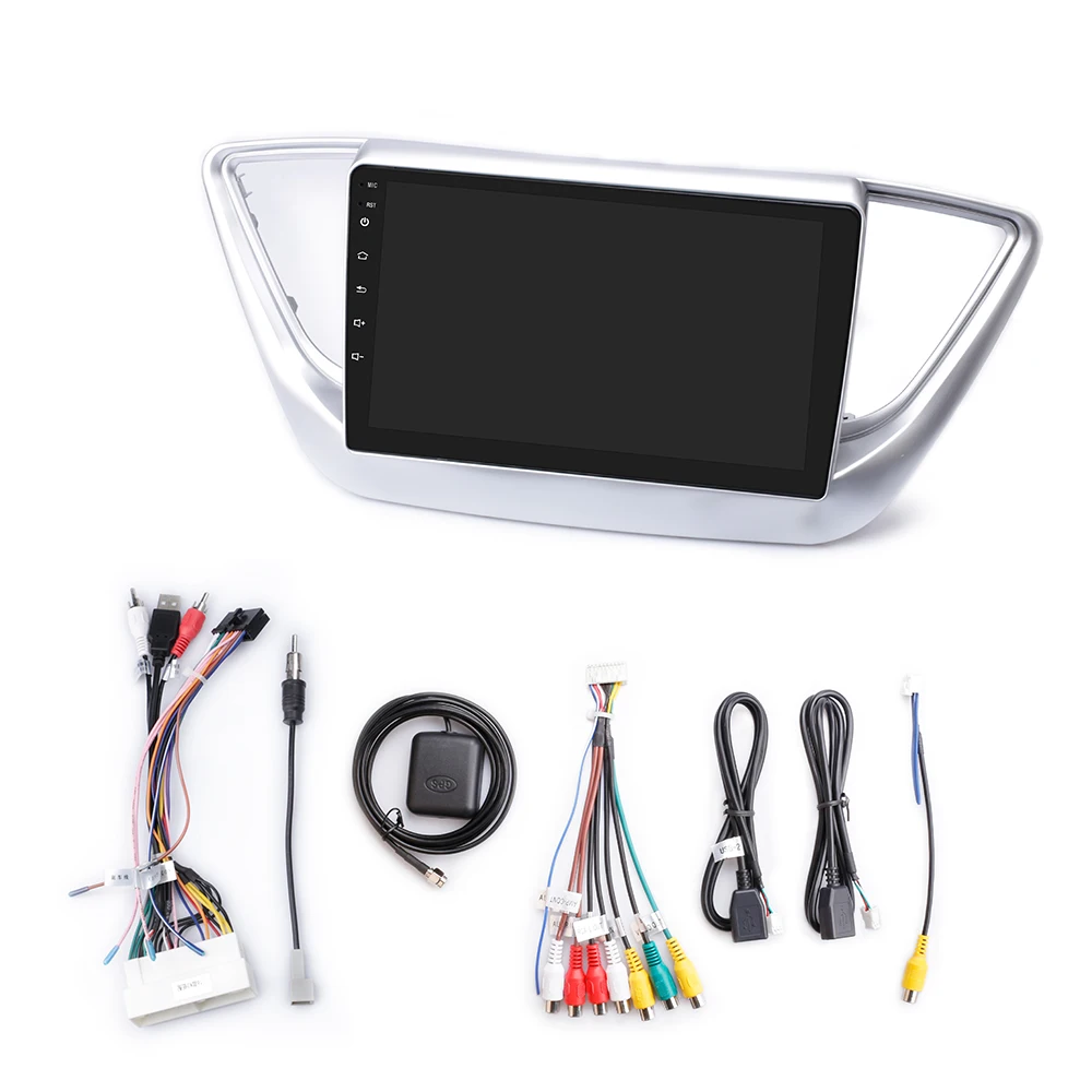 ISUDAR Автомагнитола для hyundai/Solaris/Verna 2017 2018 2 din Android 9 Авторадио Мультимедиа gps ram 2GB rom