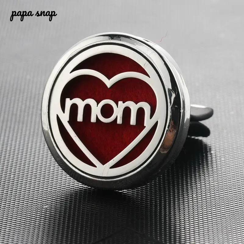 Выход мама сердце автомобиль духи освежитель воздуха диффузор нержавеющая