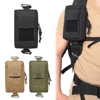Tactical Molle Pouch Military Shoulder Belt Bag EDC Tool Waist Pack Accessory Pouch Fanny Pack Phone Bag for Hunting Outdoor