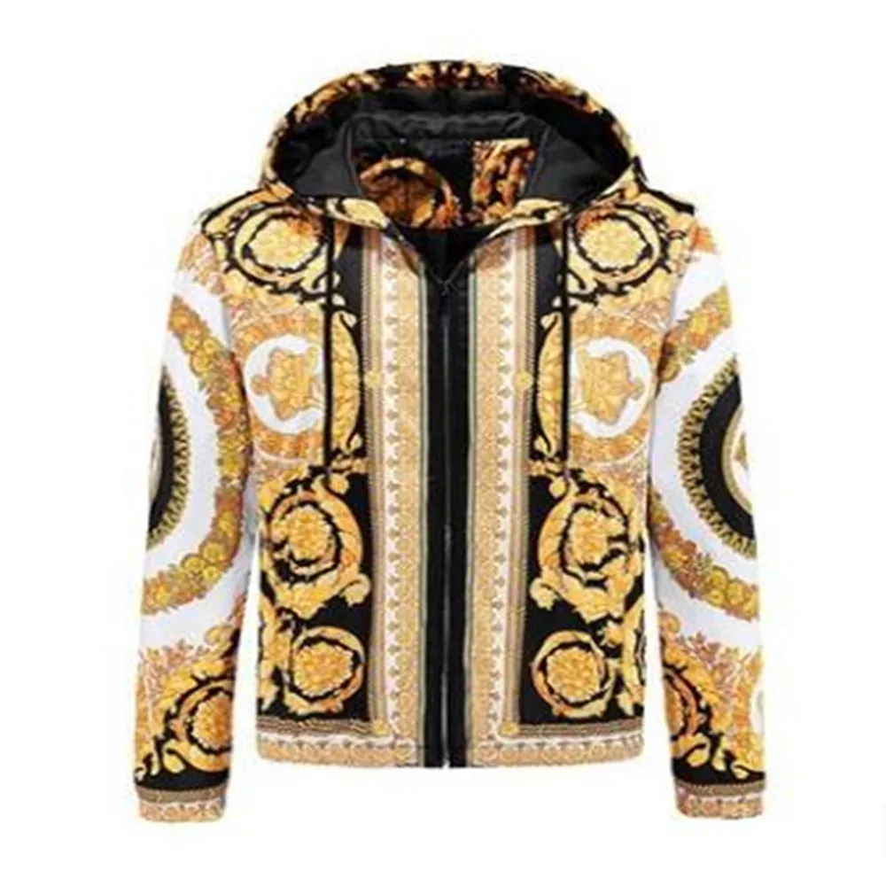 

2021 Fashion Men's Jacket Clothing Men Women Printed Hoodie Jackets Stylist Outerwear Coats