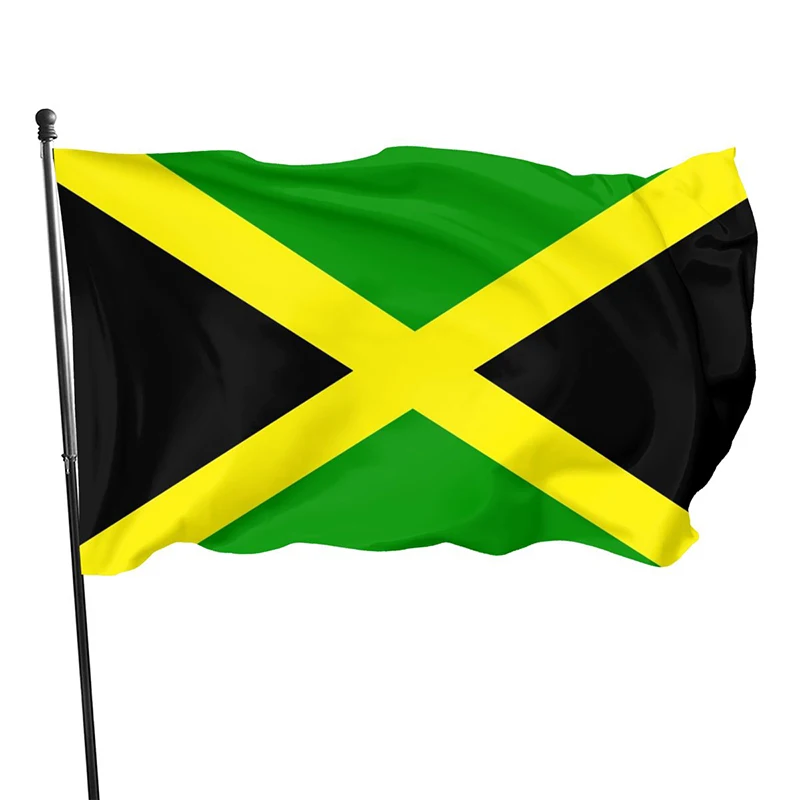 

3x5FT The Jamaica National Printing Flag Jamaica FLAG 90x150CM