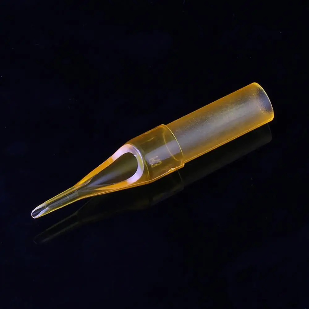 50 шт пластиковые одноразовые насадки для тату круглые плоские алмазные накладки