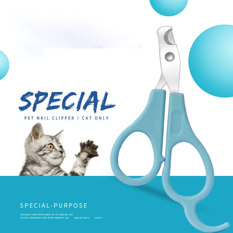 Кошка машинки для стрижки ногтей котенка ножницы Нержавеющая сталь экономии