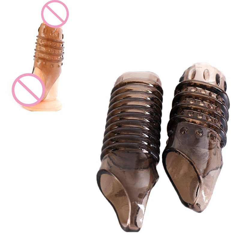 Мягкий удлинитель пениса презерватив для мужчин кольцо на пенис многоразовые