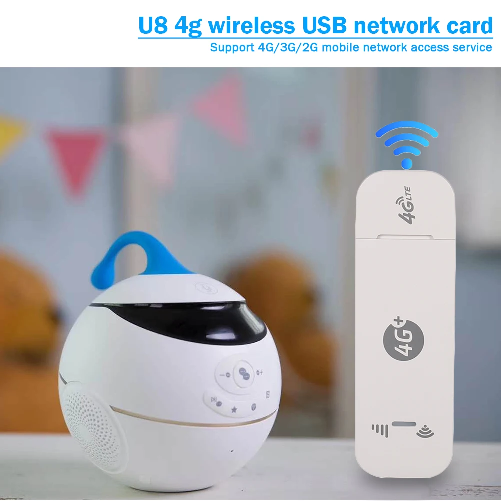 

U8 4G Настольный компьютер беспроводная сетевая карта USB Wi-Fi адаптер для ПК настольный компьютер ноутбук для Qualcomm 9207