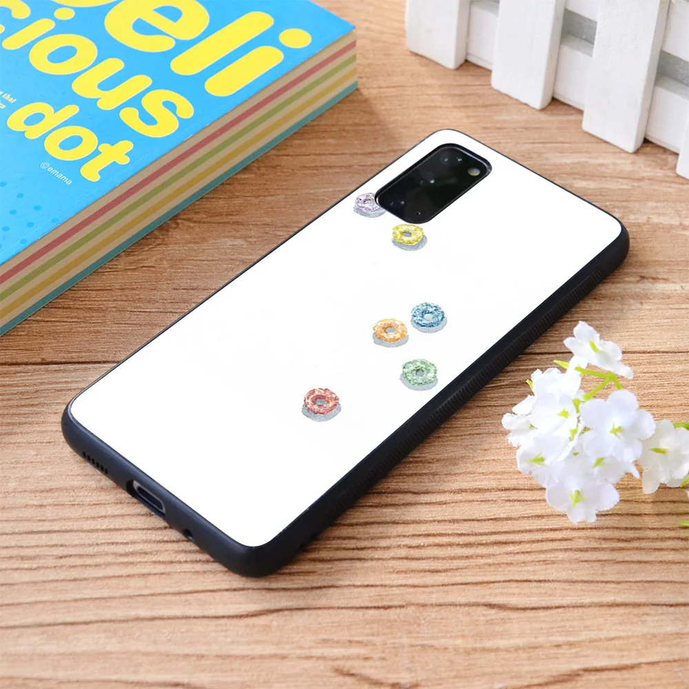 

For Samsung Galaxy Froot Loops Soft TPU border Samsung Galaxy Case