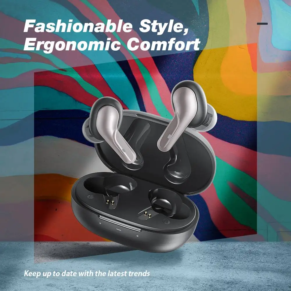 للبيع BlitzWolf AIRAUX AA-UM4 برو TWS بلوتوث-متوافق سماعة HIFI سماعات أذن استريو 10 مللي متر سائق الديناميكي باس التحكم باللمس سماعة