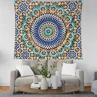 3d digital printing tapestry mancharo home wall decoration interior decoration cloth live broadcast background cloth